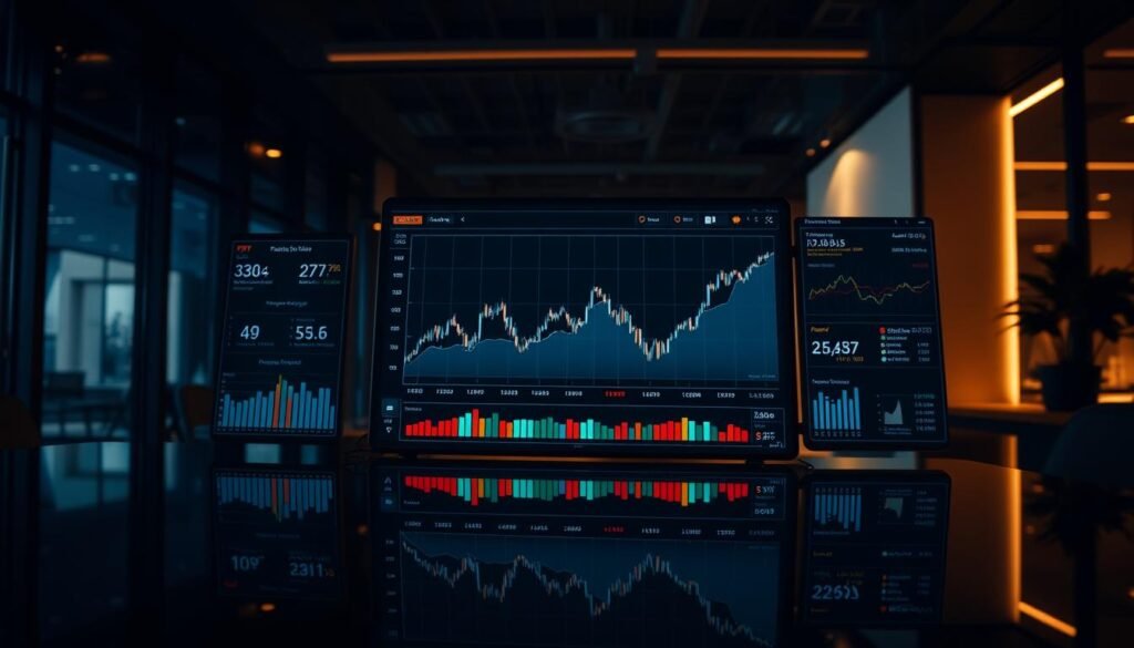 Market trend analysis dashboard